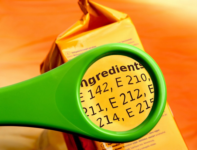 e szám adalékanyag, étel