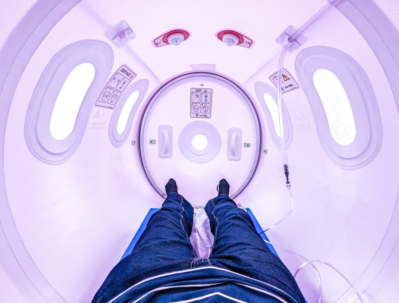 magasnyomású oxigénterápia hiperbár HBO kezelés leírás