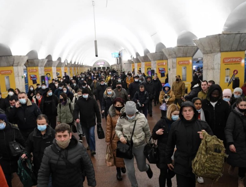 ukrajna, háború, Putyin, menekültek