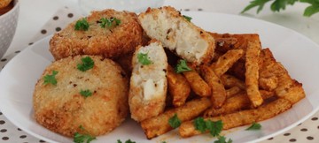 Karfiolfasírt zellerropogóssal - egy igazán finom húsmentes ebéd