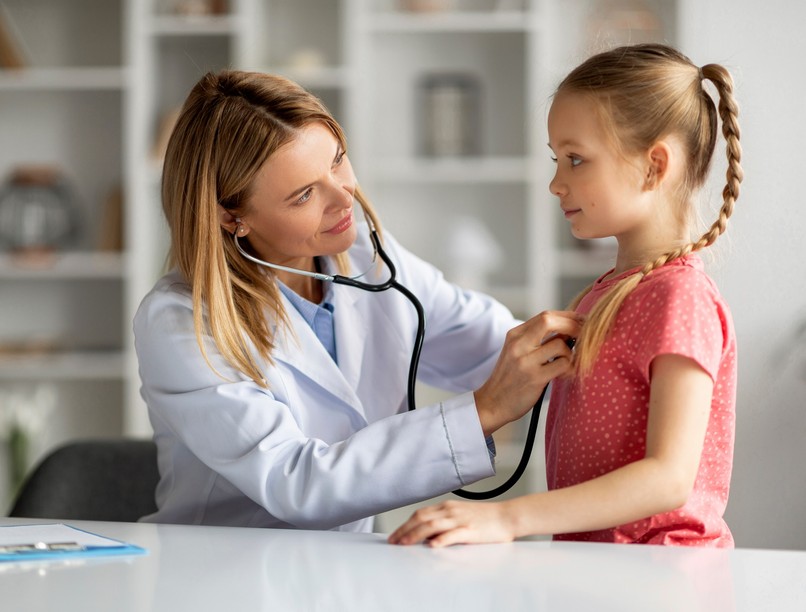 gyerek, egészségügy, labor, ai