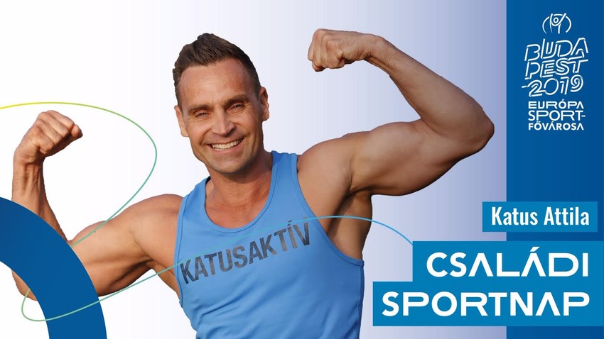 Családi sportnap a Margitszigeten. 