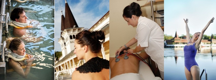 A hévízi kúra több lépcsőből álló folyamata segíti a  gyógyulást