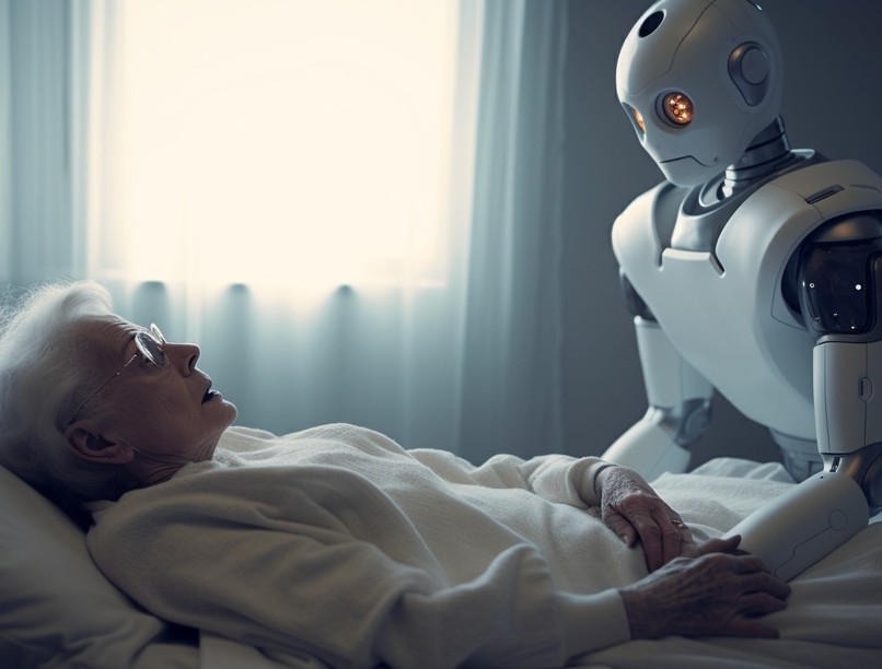 Hospice, ellátás, halál, MI