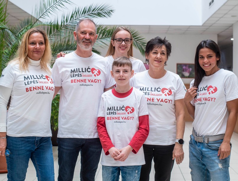 millió lépés, mozgás, lépés, iskola