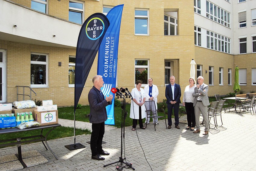 Lehel László, Magyar Ökumenikus Segélyszervezet