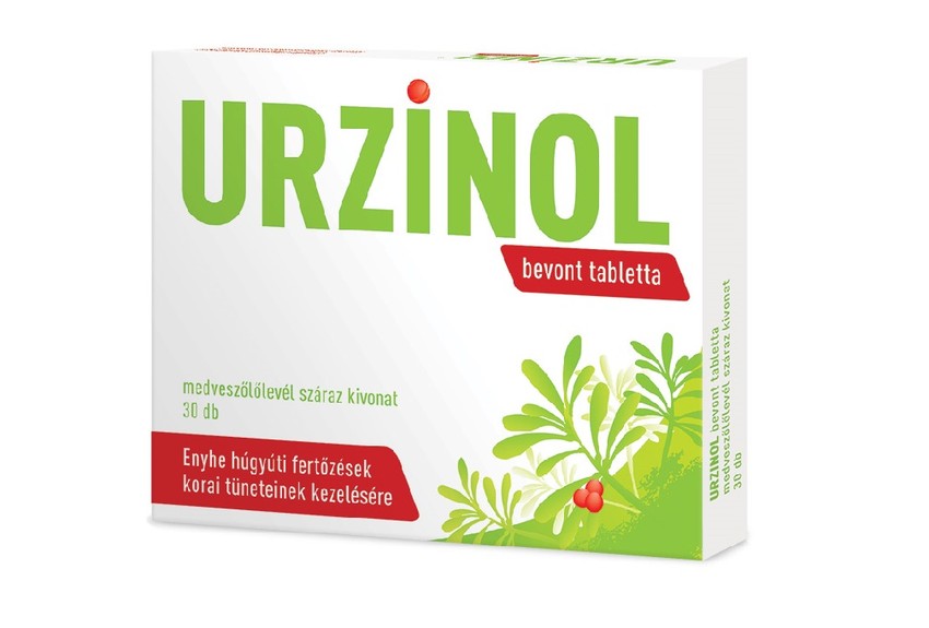 Vény nélkül kapható, medveszőlőlevélkivonat-tartalmú hagyományos növényi gyógyszer