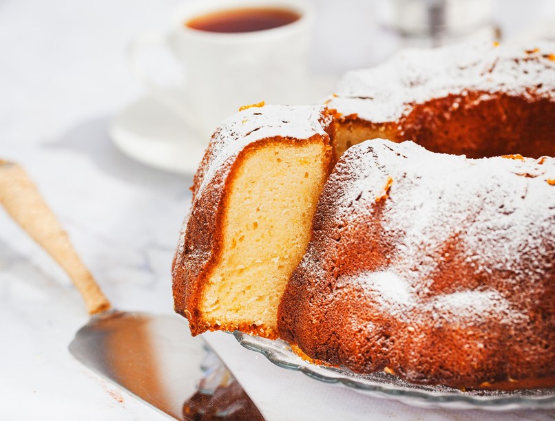 cukormentes karácsonyi kuglóf