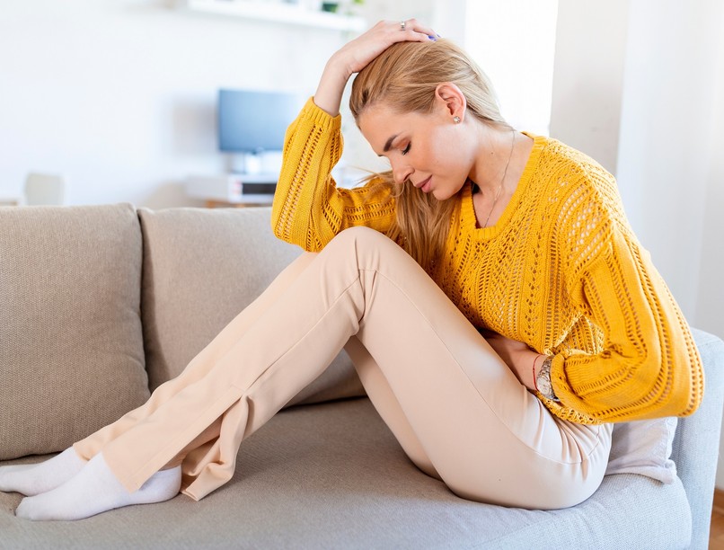 alhasi fájdalom bal oldali