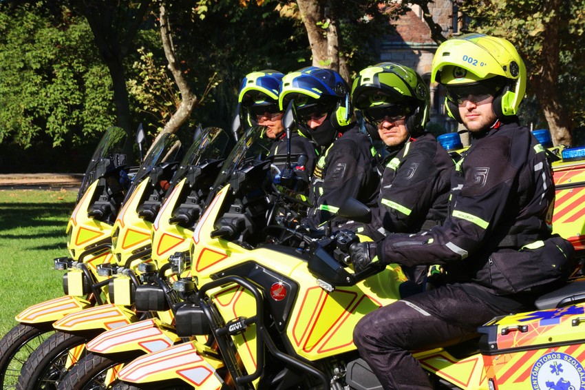 Percek alatt kiérnek a baleset helyszínére