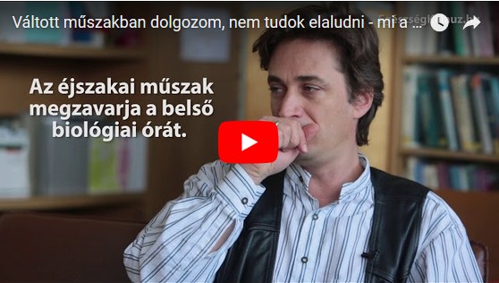 Videórendelő: Váltott műszakban dolgozom, nem tudok elaludni! című cikk nyitóképe