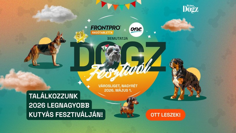 DOGZ Fesztivál kutyás program május 1