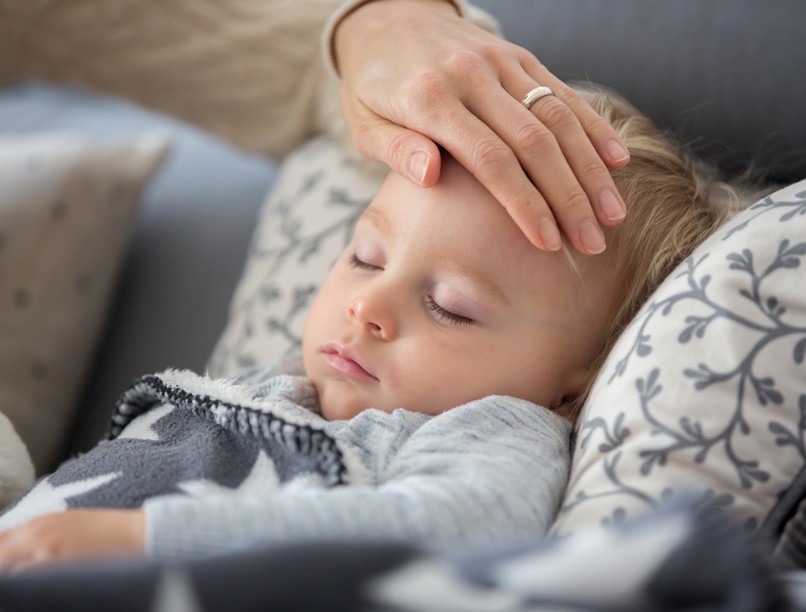 gyerek, láz, koronavírus, covid