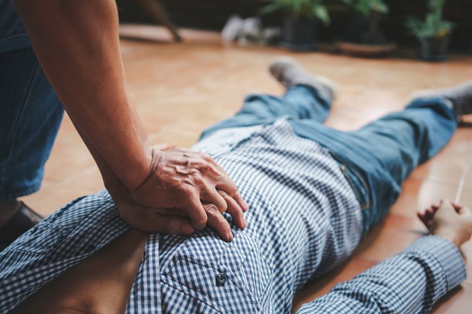 Másodperceken múlt egy férfi élete Győrben című cikk nyitóképe