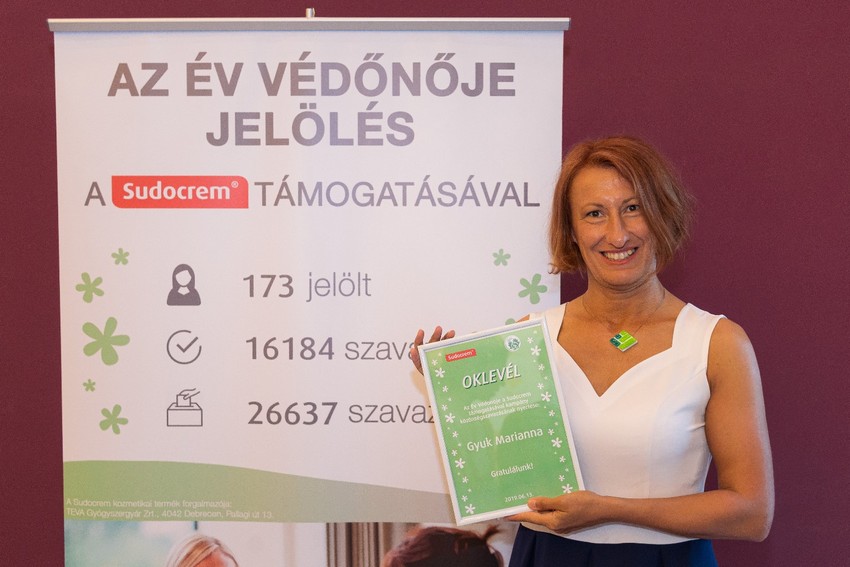 Gyuk Marianna, az év védőnője
