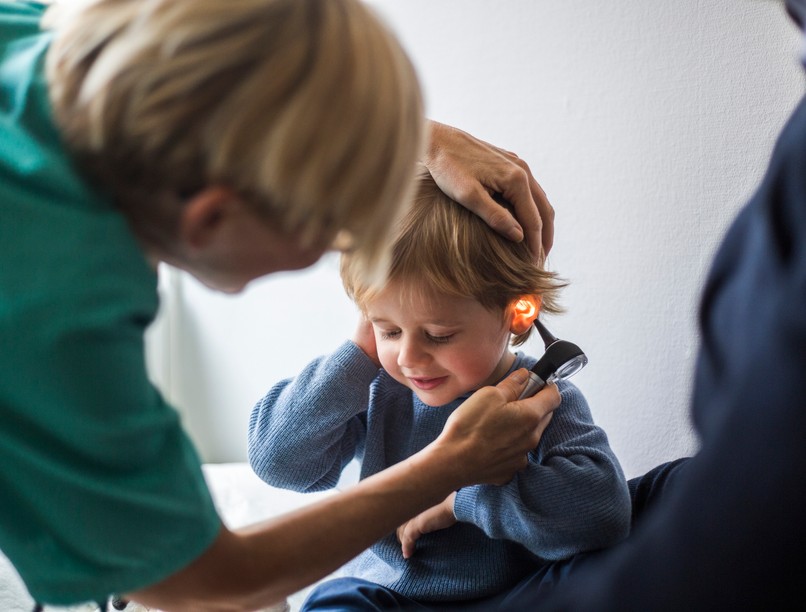 mandulagyulladás, hallásromlás, hallás, gyerek