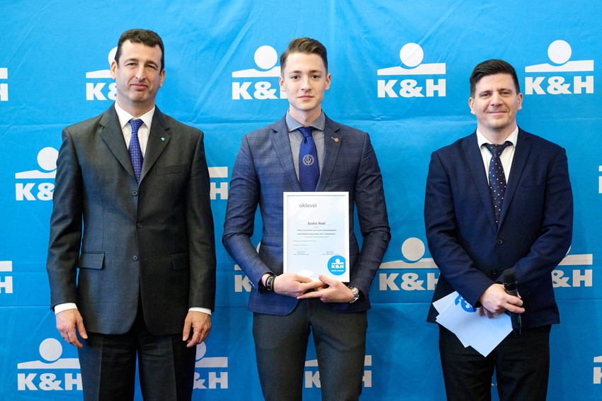 Szabó Ábel, az Állatorvostudományi Egyetem hallgatója