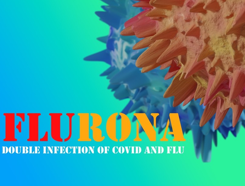 flurona, covid, influenza, koronavíus