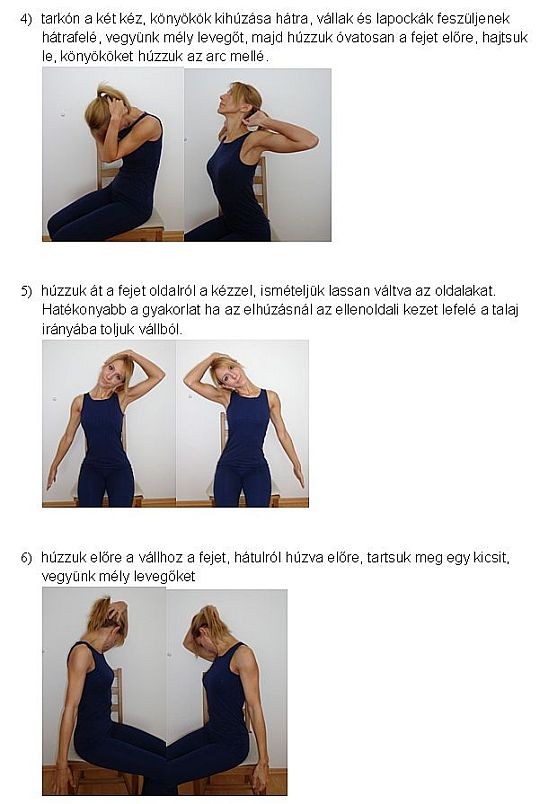 A nyak-, a váll-, és a vállöv gyógytornája