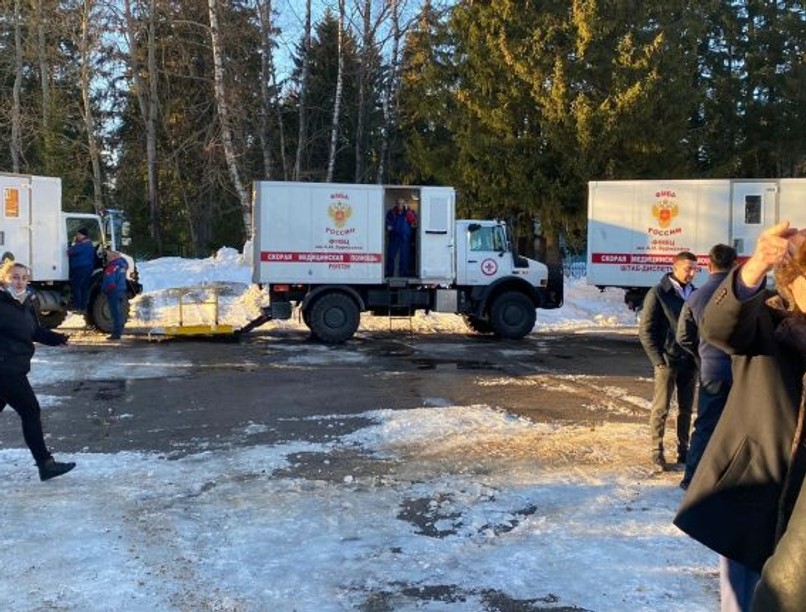 mobilkórház, oroszország, ukrajna, háború