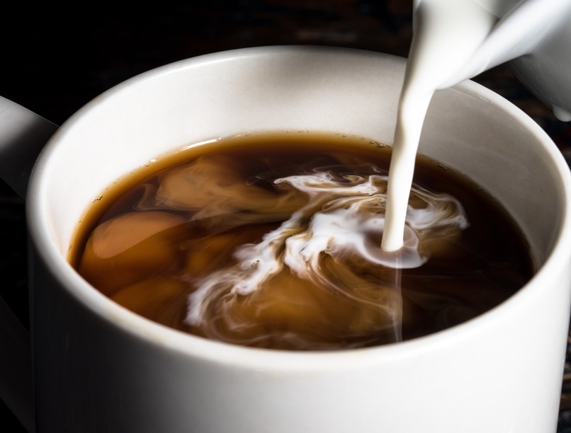 kávé, tejeskávé, gyulladás, gyulladás ellen