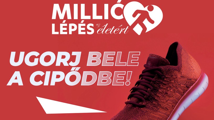 szív útja, szívbetegség, lépésszámláló, applikáció, kihívás, szív- és érrendszeri betegségek