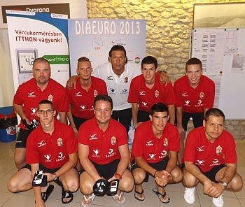 Bajnok lett a magyar cukorbeteg-fociválogatott