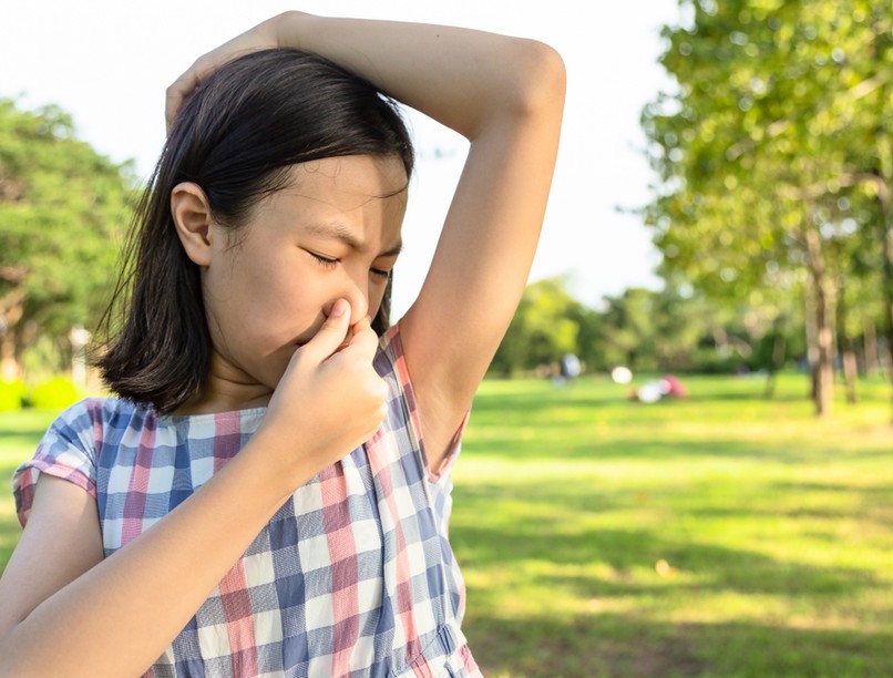 izzadás, stressz, büdös, iskola