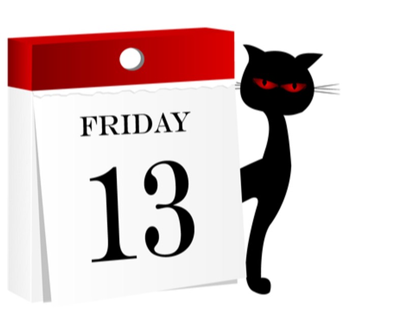 péntek-13, babona, pszichológus, szerencse, szerencsétlenség
