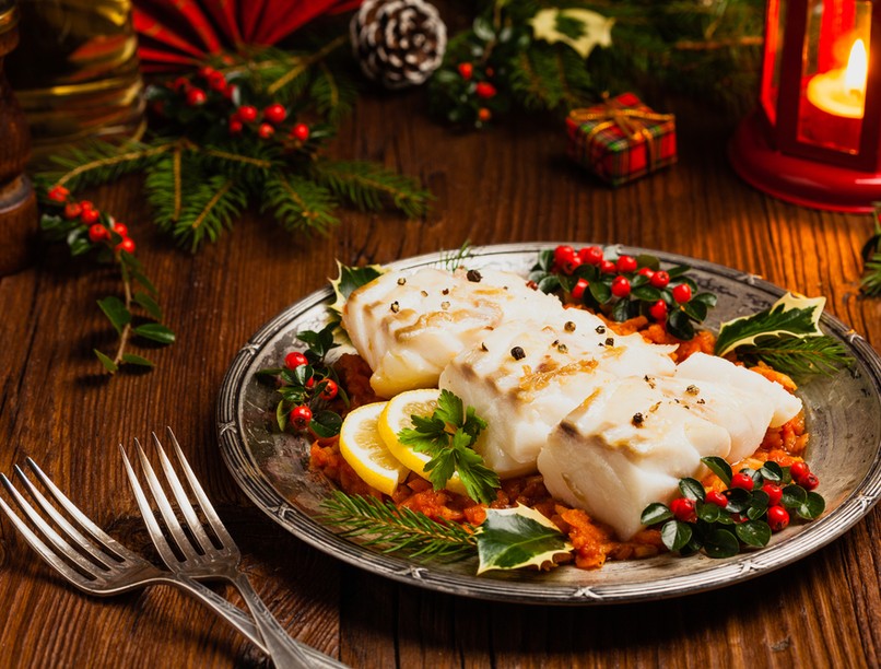 karácsonyi menü, étkezés