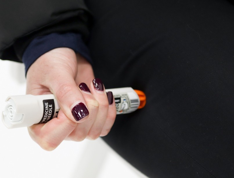 Anafilaxiás sokk adrenalin epinefrin epipen