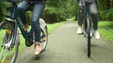 Két keréken Hévízen. Legyen a természet a sportstadion!