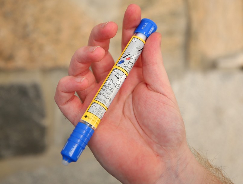 epinefrin, adrenalin injekció, anafilaxiás sokk