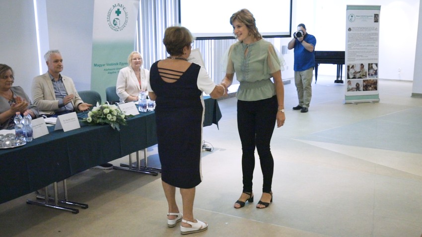 A Védőnői ösztöndíj program első helyezettje: Kovácsné Takács Lívia