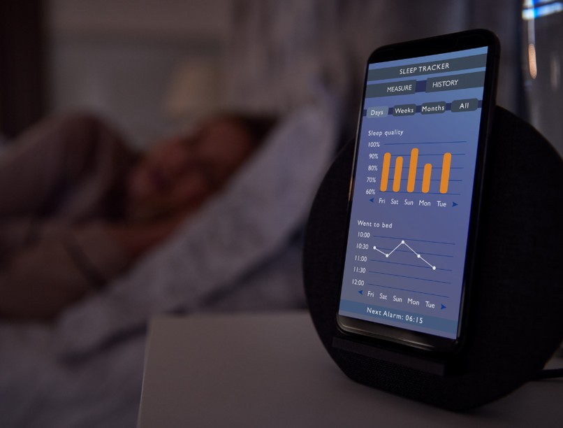 alvászavar, okostelefon applikáció, alvásnapló vezetés