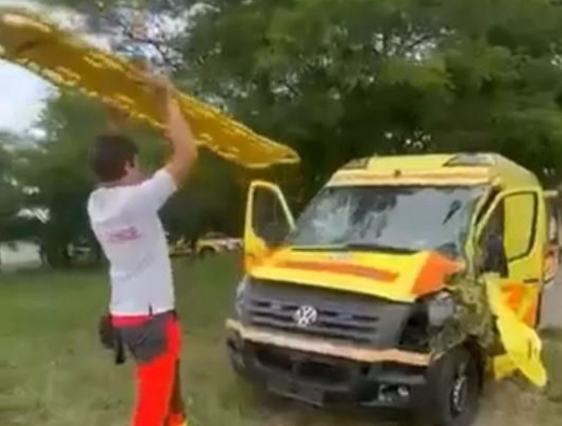 mentős rohamkocsi szétverése Győrfi Pál