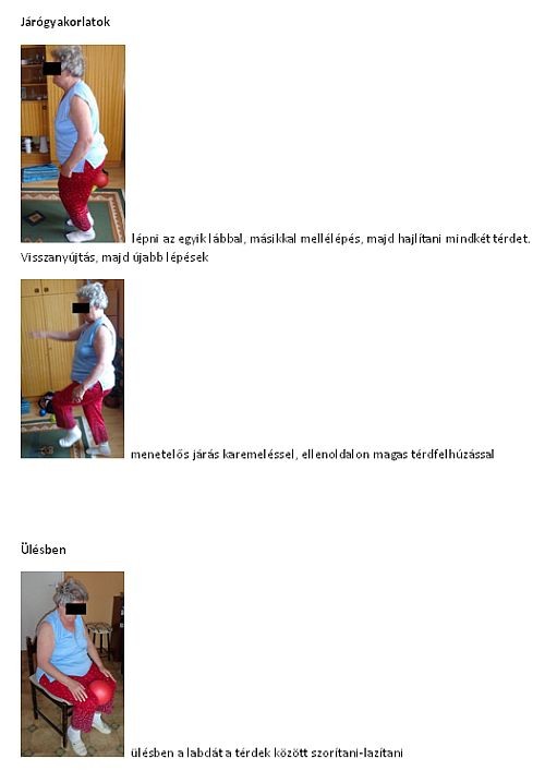 Parkinson-kór gyógytorna kezelése (3. rész)