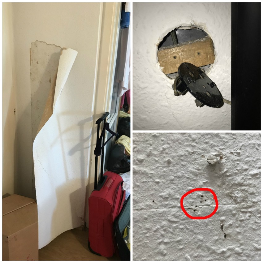 A poloskák irtása során a lakás minden fertőzött részét kezelik irtószerekkel.