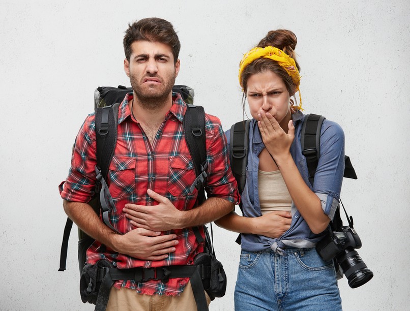 utazók hasmenése, ételmérgezés, fertőző betegségek, hasmenés, hányinger, hasi fájdalmak, láz, bakteriális fertőzés, szennyezett víz, vírusok, paraziták