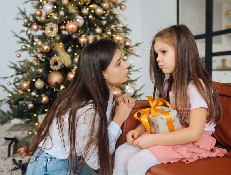 karácsony, csonka család, szenteste, egyszülős család