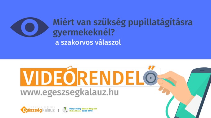 Miért van szükség pupillatágításra gyermekeknél? című cikk nyitóképe