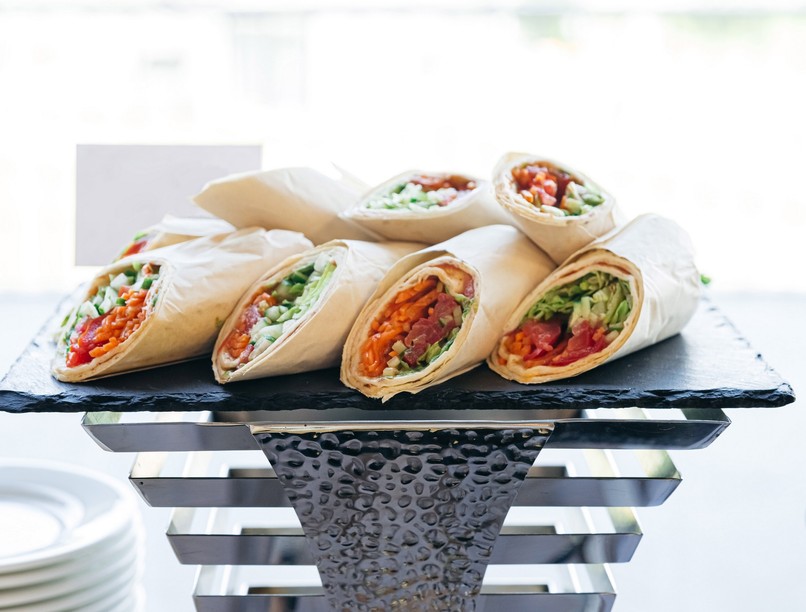 vegán wrap veganuár recept