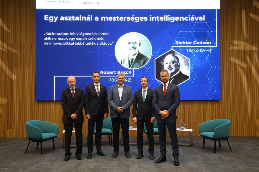 „Az emberek elvárásaival összhangban, mi a Boschnál nap mint nap azon dolgozunk, hogy innovatív technológiáinkkal, köztük a mesterséges intelligenciával jobbá, fenntarthatóbbá és biztonságosabbá tegyük a világot. Szilárd meggyőződésünk, hogy együtt még többet tudunk elérni" – hangsúlyozta Dr. Szászi István, a Bosch csoport vezetője Magyarországon és az Adria régióban.