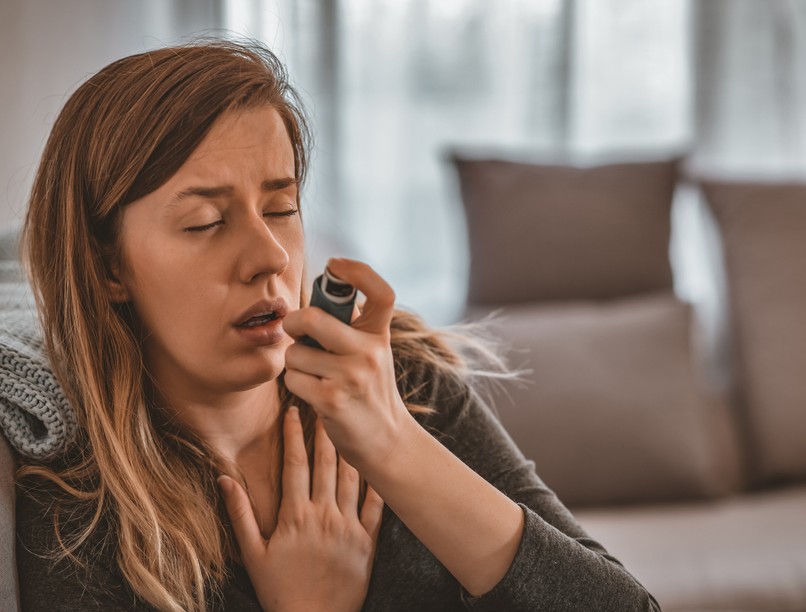 asztma, allergia, szellőztetés, fulladás