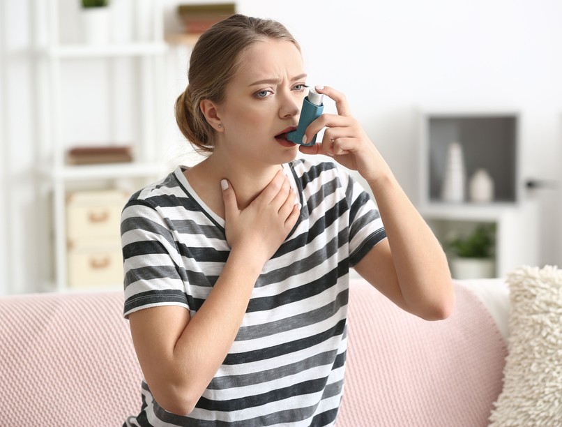 asztma légúti megbetegedés köhögés nehézlégzés allergia