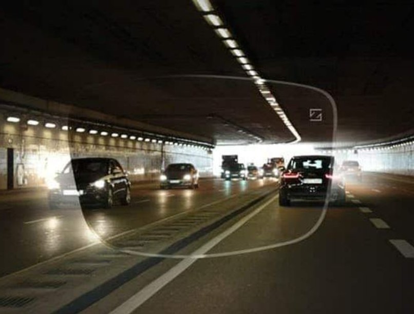 vezetés, sötét, közlekedés, szem