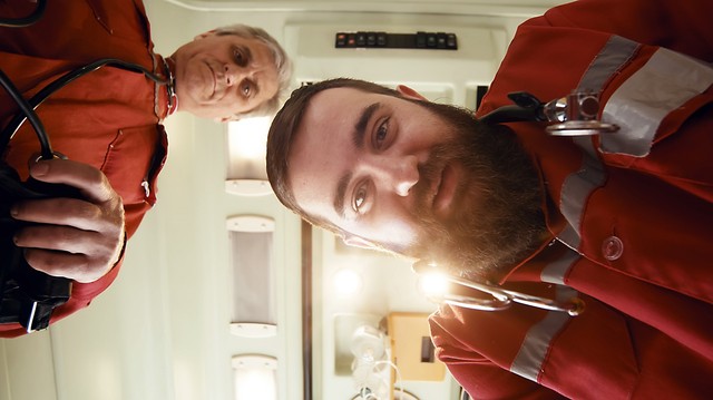 Vonalban volt a mentőkkel: így mentette meg a buszsofőr egy idős nő életét Budapesten