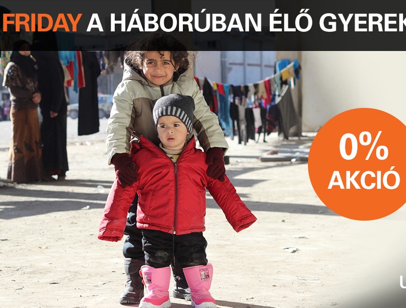 unicef, black friday, akció