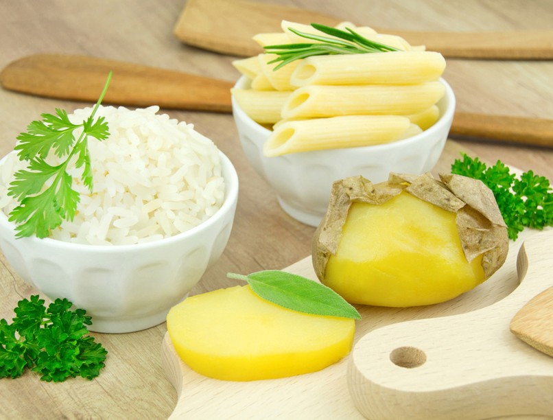 rezisztens keményítő, nassolás, fogyókúra, székrekedés, Crohn-betegség, rizs, burgonya