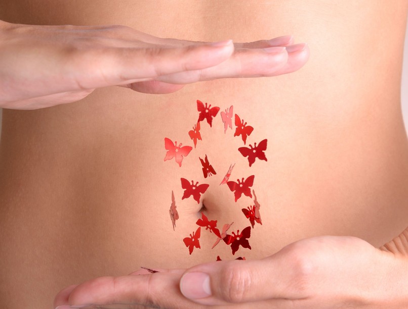 mit jelent pillangók repkednek gyomorban hasban